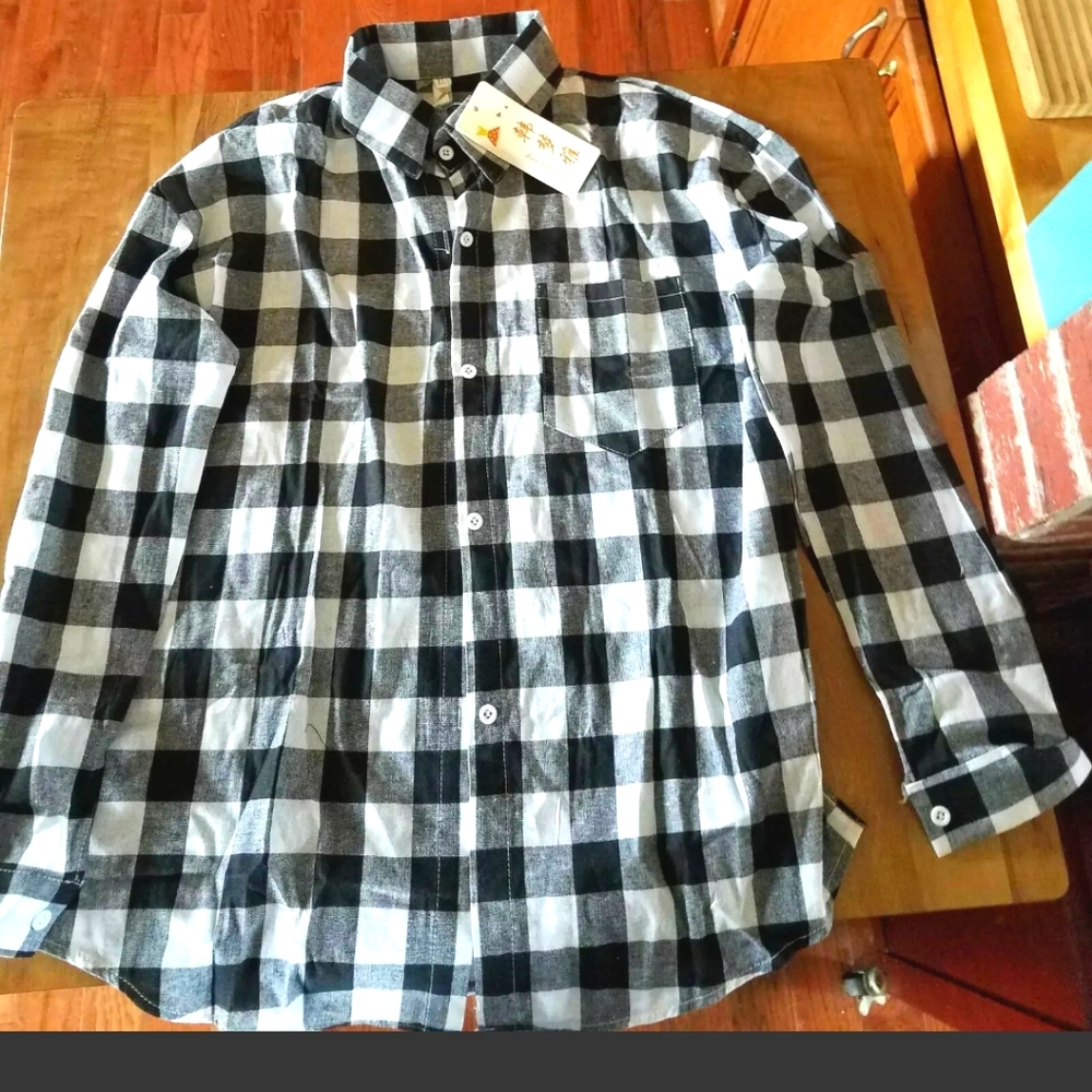 Women's Plaid Long Sleeve Flannel - Medium/Large